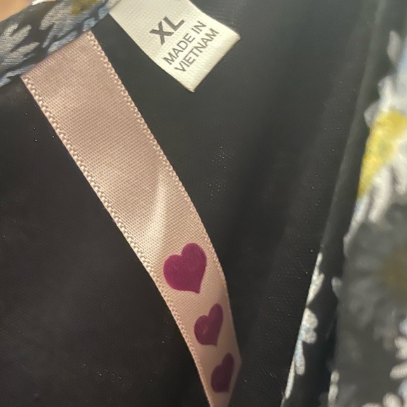 Y2K Flowy Wide Leg Floral Jumpsuit Daisies XL - Picture 8 of 8